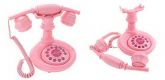 Telefone Rosa Modelo Antigo